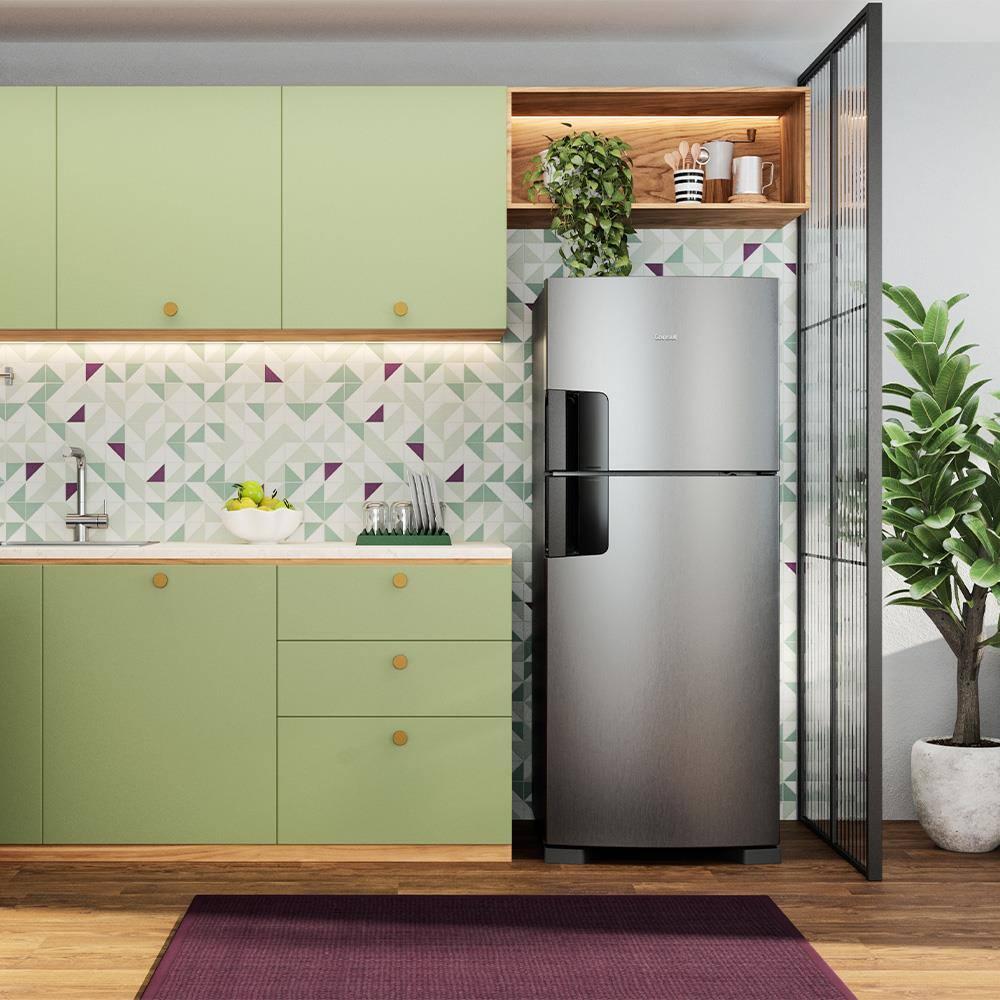 Geladeira Consul Frost Free CRM50LK Duplex Inox com Função Turbo, Iluminação em LED e Filtro Antiodor - 410 litros - 5