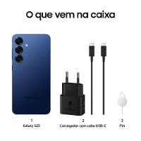 Smartphone Samsung Galaxy S25 5G, Azul Marinho 256GB, Tela de 6.2", 12GB RAM, AI Inteligência Artificial, IP68, Snapdragon 8 Elite e Câmera Tripla - 7