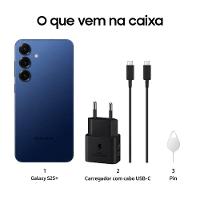 Smartphone Samsung Galaxy S25+ 5G, Azul Marinho 256GB, Tela 6.7", 12GB RAM, AI Inteligência Artificial, IP68, Snapdragon 8 Elite e Câmera Tripla - 7