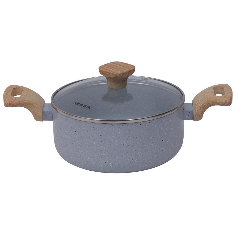 Conjunto de Panelas Mimo Style Pratic Cook Grafite com Revestimento Antiaderente Cerâmico – 5 Peças - 2