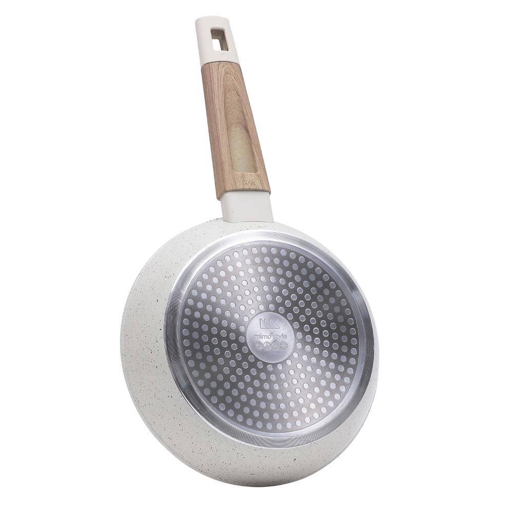 Conjunto de Panelas Mimo Style Studio Cook Marmol com Revestimento Antiaderente Cerâmico – 5 Peças - 5