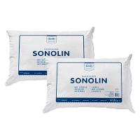 Travesseiro Sonolin Prime em Fibra Siliconada 180 Fios 50x70cm Branco - 2 Unidades - 1