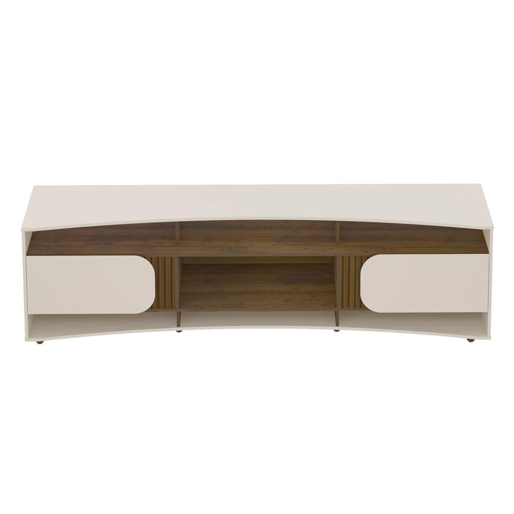 Rack Artely Elegance com 2 Portas, 7 Nichos, 220cm de Largura, ideal para TVs de até 86’’ - 4