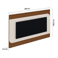 Painel Suspenso Artely Elegance com 220cm de Largura, ideal para TVs de até 86’’ - 7