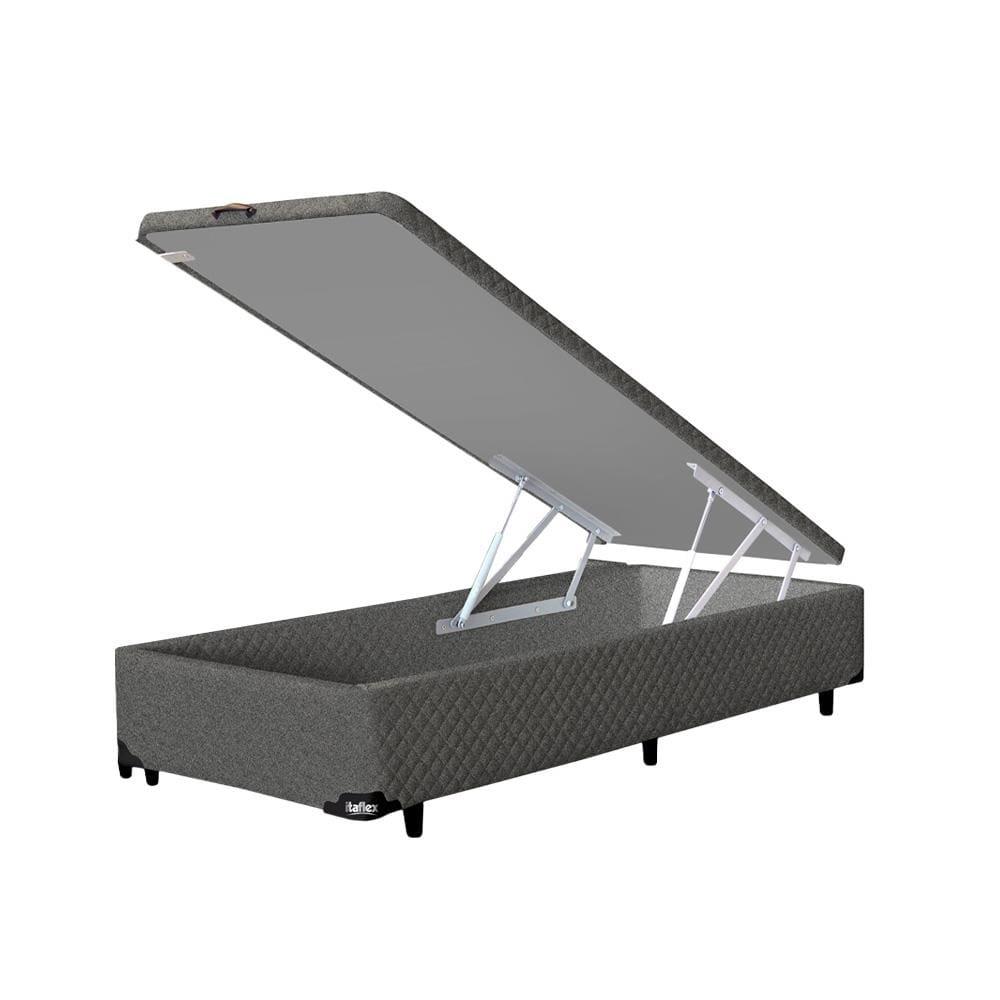 Base Box para Colchão King Size MGA Itaflex Universal com Baú e Pistão à Gás, 34x96x203cm - Grafite - 2