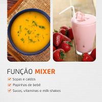 Mixer Mondial M-14 3 em 1 Turbo 400W Preto - 3