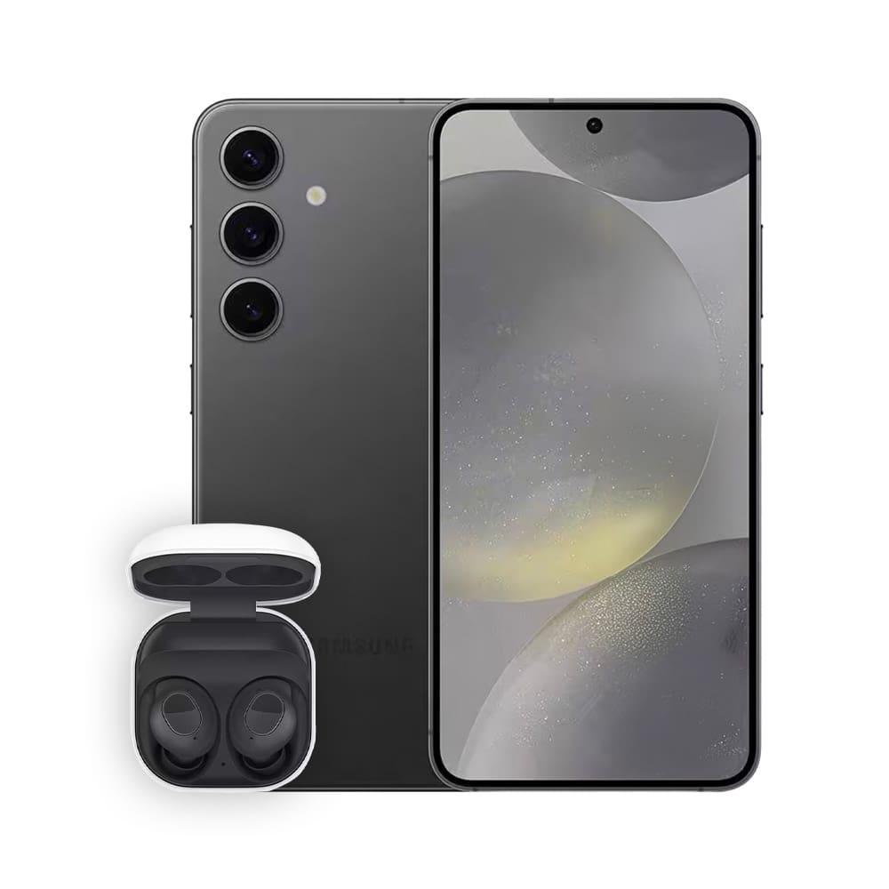 Smartphone Samsung Galaxy S24 5G Preto 128GB, Tela 6.2", 8GB RAM, Inteligência Artificial, IP68, Exynos 2400 + Fone de Ouvido Galaxy Buds FE - Grafite - 1