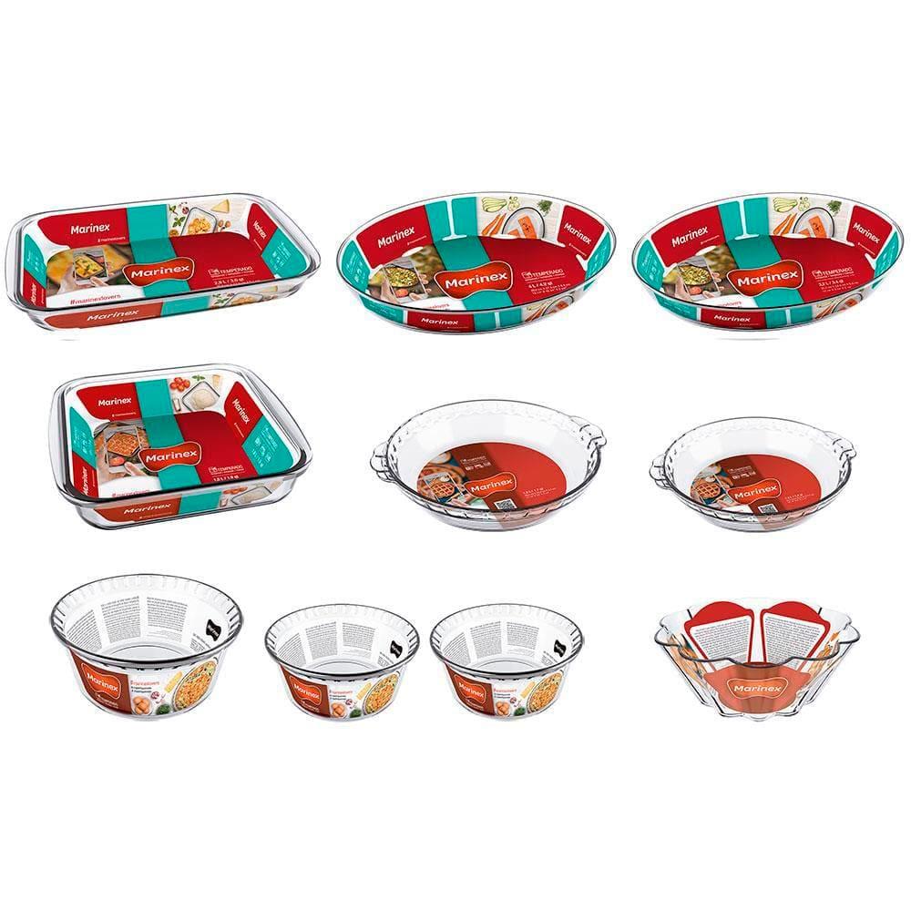 Fritadeira Elétrica Sem Óleo Air Fryer Mondial AF-36-FB 3,6L - Preta + 10 Travessas Refratárias Marinex em Vidro - 3