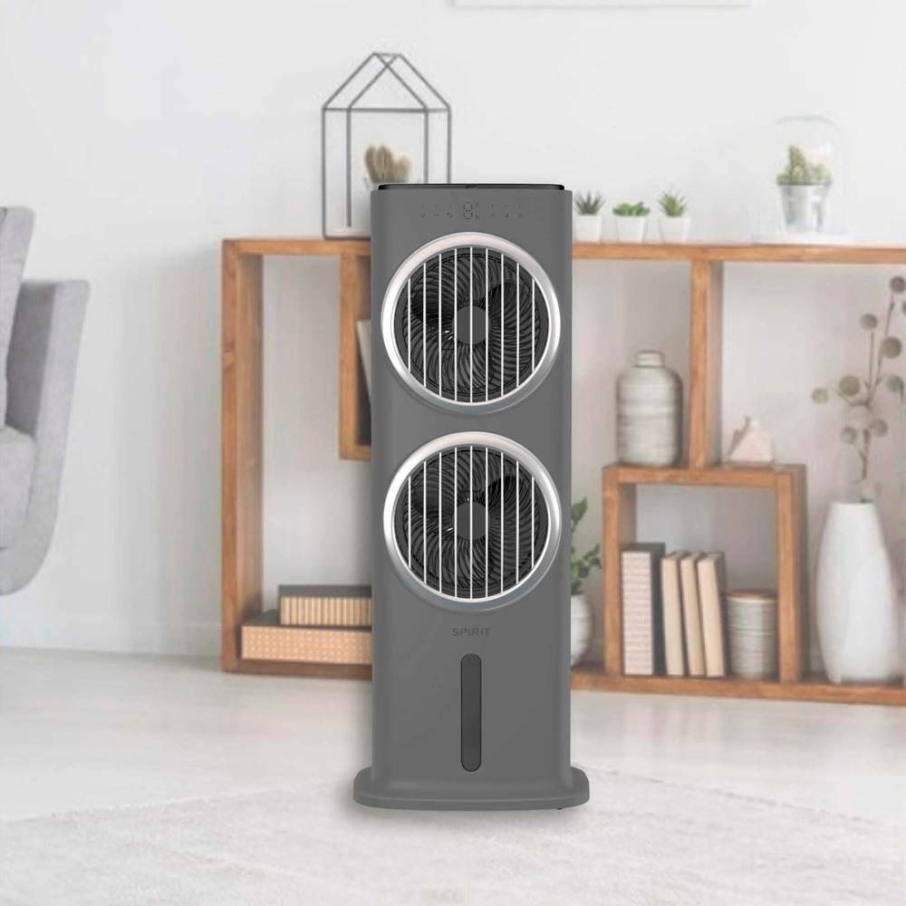 Climatizador de Ar Spirit Turbo 95cm, 90W com Controle Remoto, Display LED, Timer de até 9 horas, 10 Litros – Cinza - 7