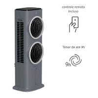 Climatizador de Ar Spirit Turbo 95cm, 90W com Controle Remoto, Display LED, Timer de até 9 horas, 10 Litros – Cinza - 2