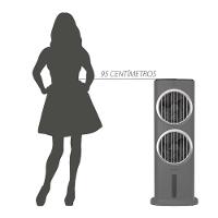 Climatizador de Ar Spirit Turbo 95cm, 90W com Controle Remoto, Display LED, Timer de até 9 horas, 10 Litros – Cinza - 6