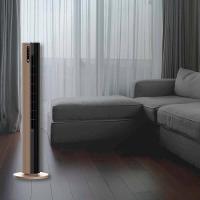 Ventilador de Torre 110cm Spirit Esterilizador com 12 velocidades, Controle Remoto e Timer de até 12 horas, Marrom - 7