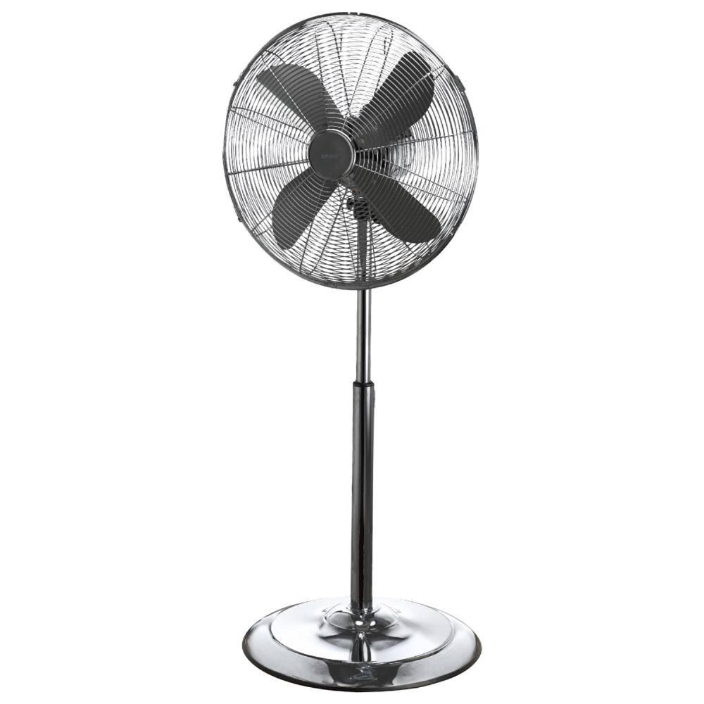 Ventilador de Coluna 40cm Spirit Retro com 3 Velocidades e Função Oscilação – Chumbo Metálico - 1