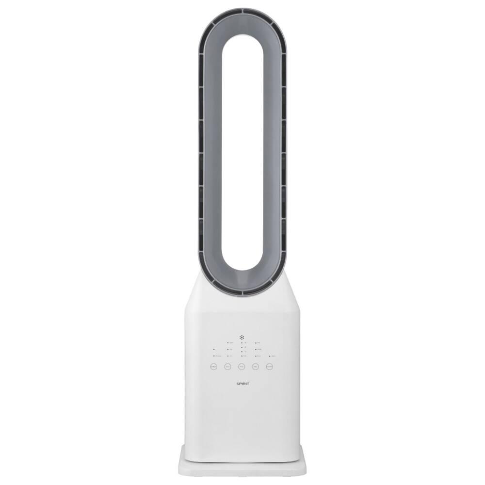 Circulador de Ar Spirit Bladeless com 3 Velocidades, Timer, Função Bom Sono e Vento Natural - Branco/Prata - 2