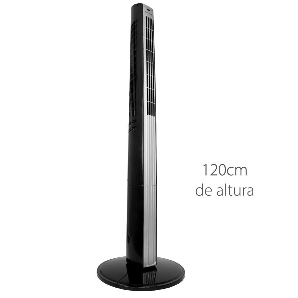 Ventilador de Torre Spirit TS1200 com 3 Velocidades, Função Oscilante e Controle Remoto – Preto - 2