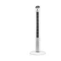 Ventilador de Torre 90cm Spirit Slim 40W de Potência com 3 Velocidades, Função Bom Sono e Vento Natural – Branco/Prata - 1