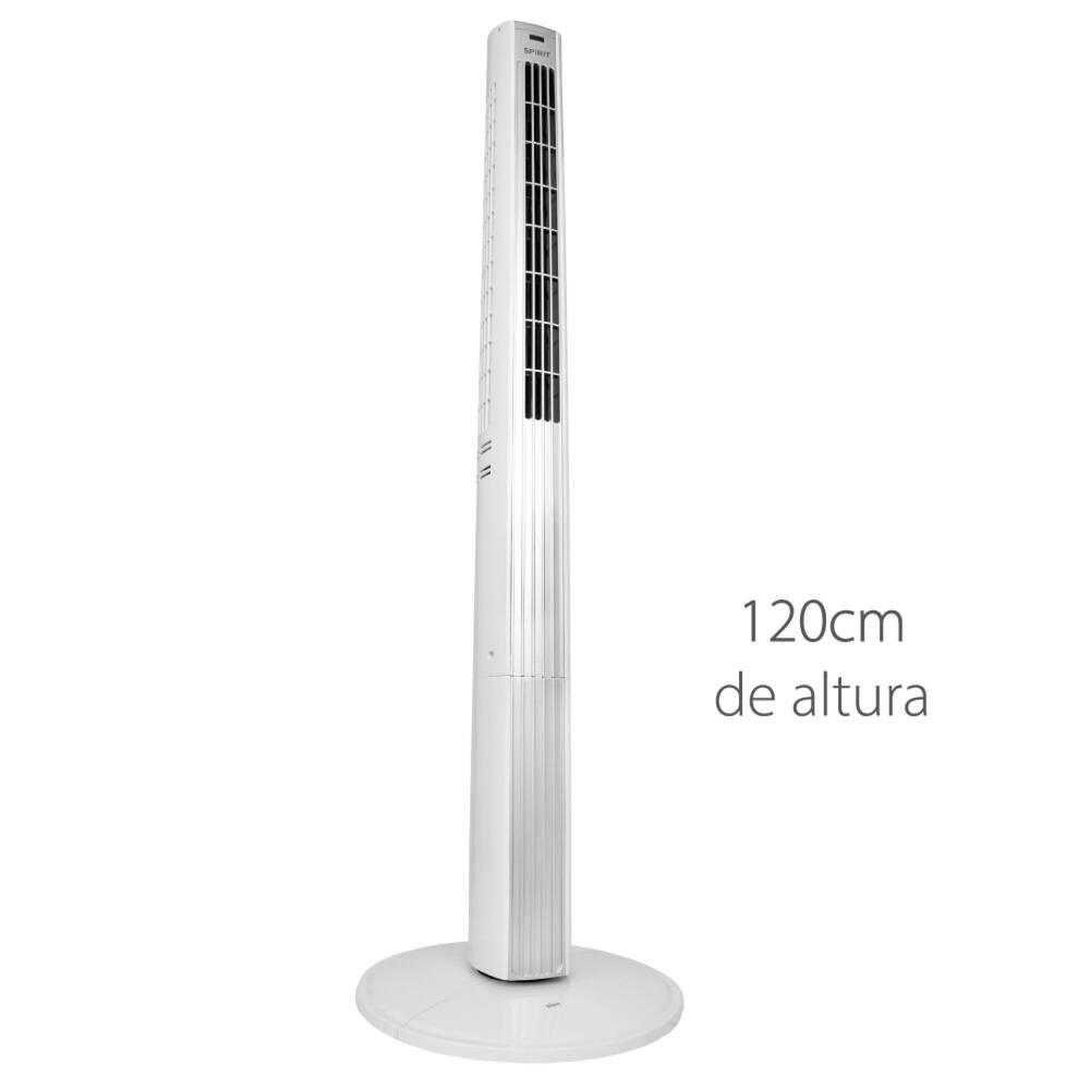 Ventilador de Torre Spirit TS1200 com 3 Velocidades, Função Oscilante e Controle Remoto – Branco - 2