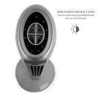 Ventilador de Torre Spirit TS1200 com 3 Velocidades, Função Oscilante e Controle Remoto – Branco - 6