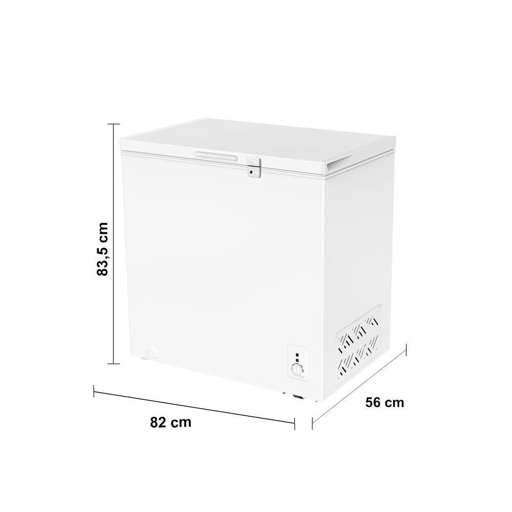 Freezer Horizontal Philco PFH205B 2 em 1 199L Degelo Manual Gás R600a Branco - 4