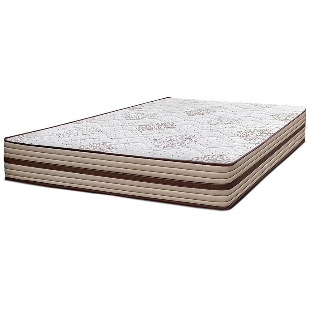 Colchão Queen Cama InBox Livity com Molas Ensacadas e Espuma D26 24x158x198cm – Bege - 1
