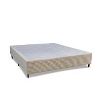 Base Box para Colchão Casal Cama inBox Livity 38x138x188cm - Bege - 1
