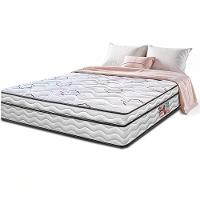 Colchão de Casal Cama InBox Moderne Ortopédico com Camada Especial de Espuma D45 25x138x188cm - Branco/Grafite - 3