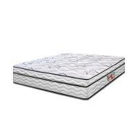 Colchão Queen Cama InBox Moderne Ortopédico com Camada Especial de Espuma D45 25x158x198cm - Branco/Grafite - 1