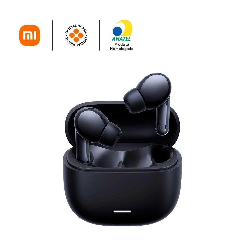 Fone de Ouvido Xiaomi Redmi Buds 6 Lite Bluetooth com Cancelamento de Ruído - Preto - 4