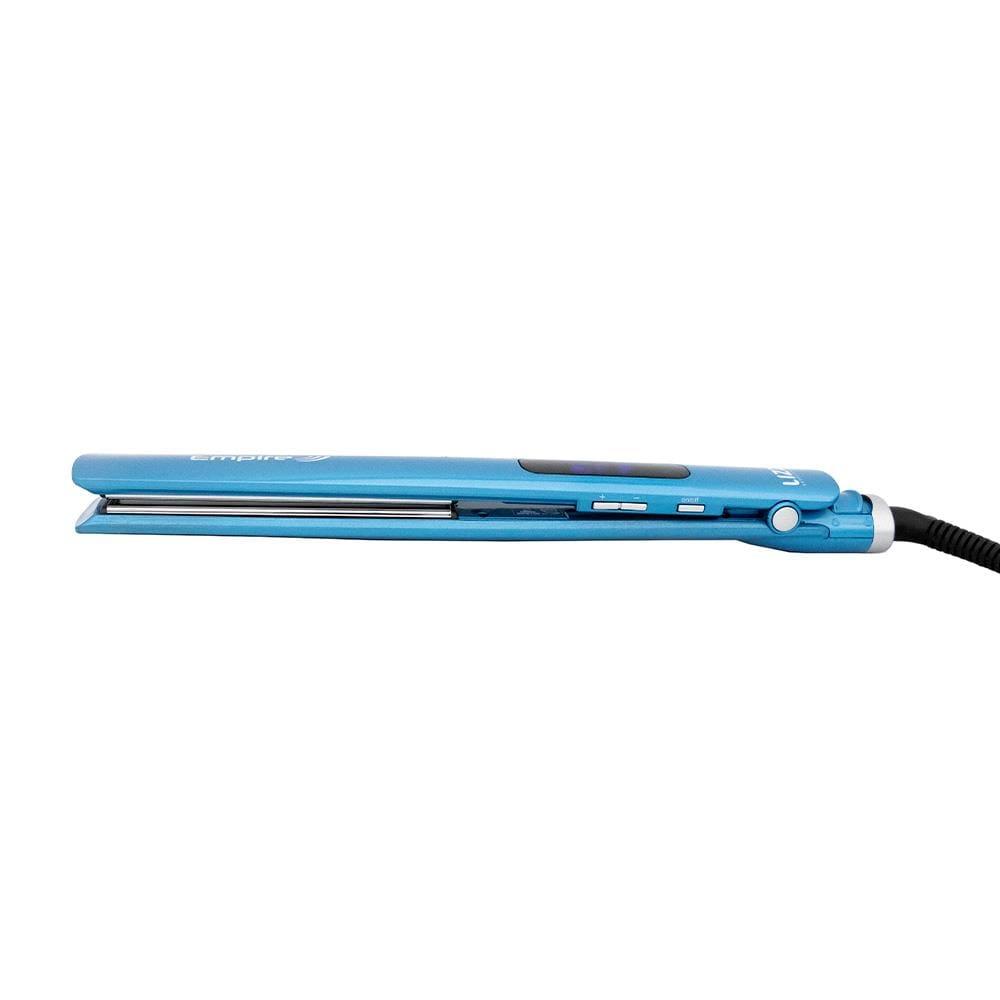 Chapinha | Prancha Alisadora Lizz Professional Empire Titanium Azul 230°C / 450°F com Emissão de Íons e Cabo Giratório – Bivolt - 3
