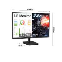 Monitor Gamer 27” LG 27MS500-B com Tela IPS, Full HD, 100Hz, HDMI e Dynamic Action Sync - Preto - 7