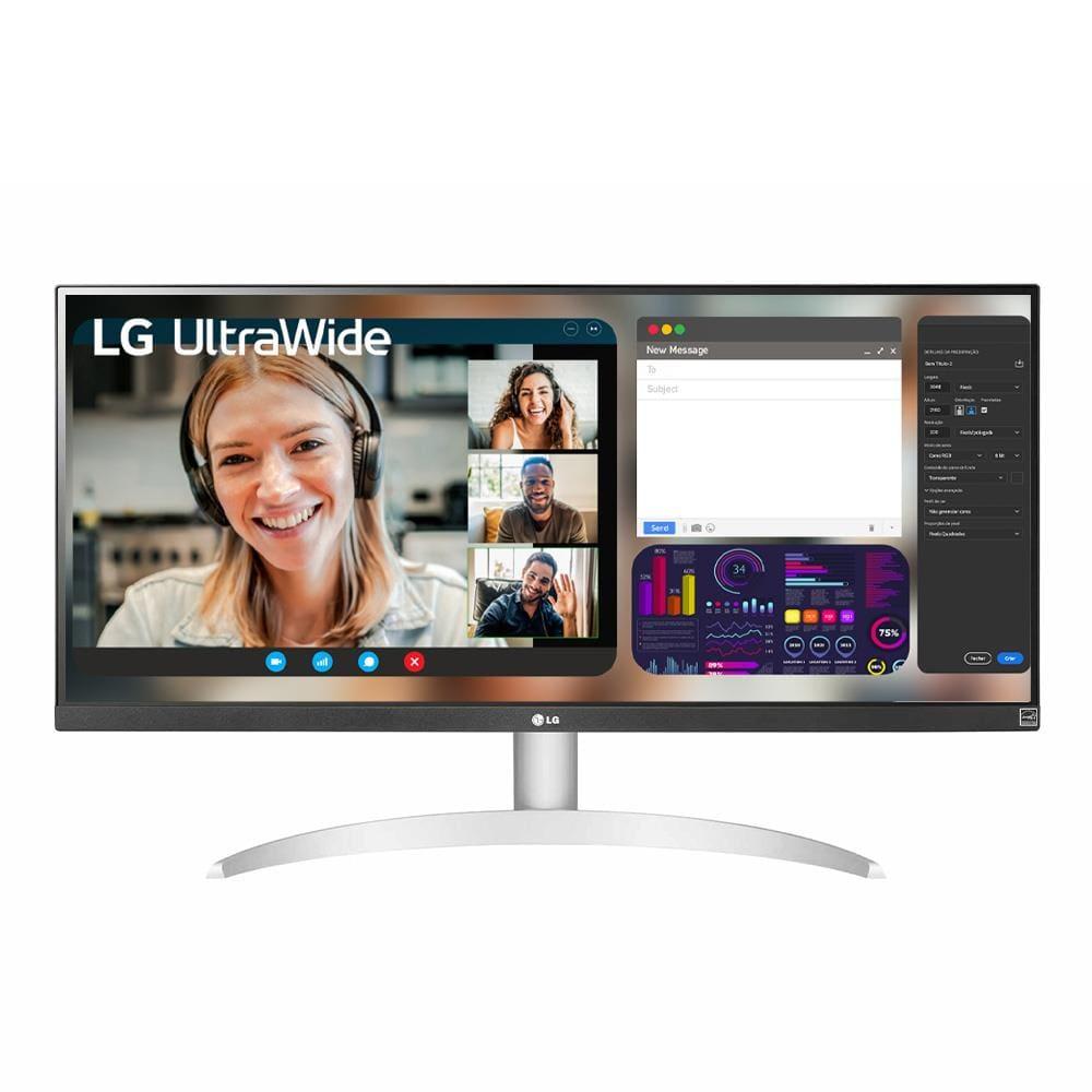 Monitor UltraWide 29" LG 29WQ600-B com Tela IPS, Full HD, 100Hz, AMD FreeSync – Branco - 3