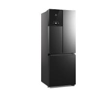 Geladeira Electrolux Frost Free Inverter Efficient AutoSense 3 Portas Black Inox Look 480L - 1