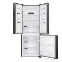 Geladeira Electrolux Frost Free Inverter Efficient AutoSense 3 Portas Black Inox Look 480L
