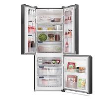 Geladeira Electrolux Frost Free Inverter Efficient AutoSense 3 Portas Black Inox Look 480L - 13