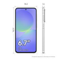 Smartphone Samsung Galaxy A36 5G Branco 128GB, 6GB RAM, Câmera Tripla até 50MP, Tela AMOLED 6.7", IP67, NFC, Recursos AI + Galaxy Buds FE – Grafite - 8