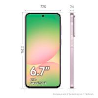 Smartphone Samsung Galaxy A56 5G Rosa 256GB, 8GB RAM, Câmera Tripla 50MP, Tela Super AMOLED 6.7", IP67, NFC e Recursos AI + Galaxy Buds FE - Grafite - 8