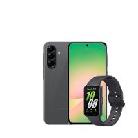 Smartphone Samsung Galaxy A56 5G Preto 256GB, 8GB RAM, Câmera Tripla 50MP, Tela 6.7", IP67, NFC e Recursos AI + Galaxy Fit3 Grafite Display de 1.6" - 1