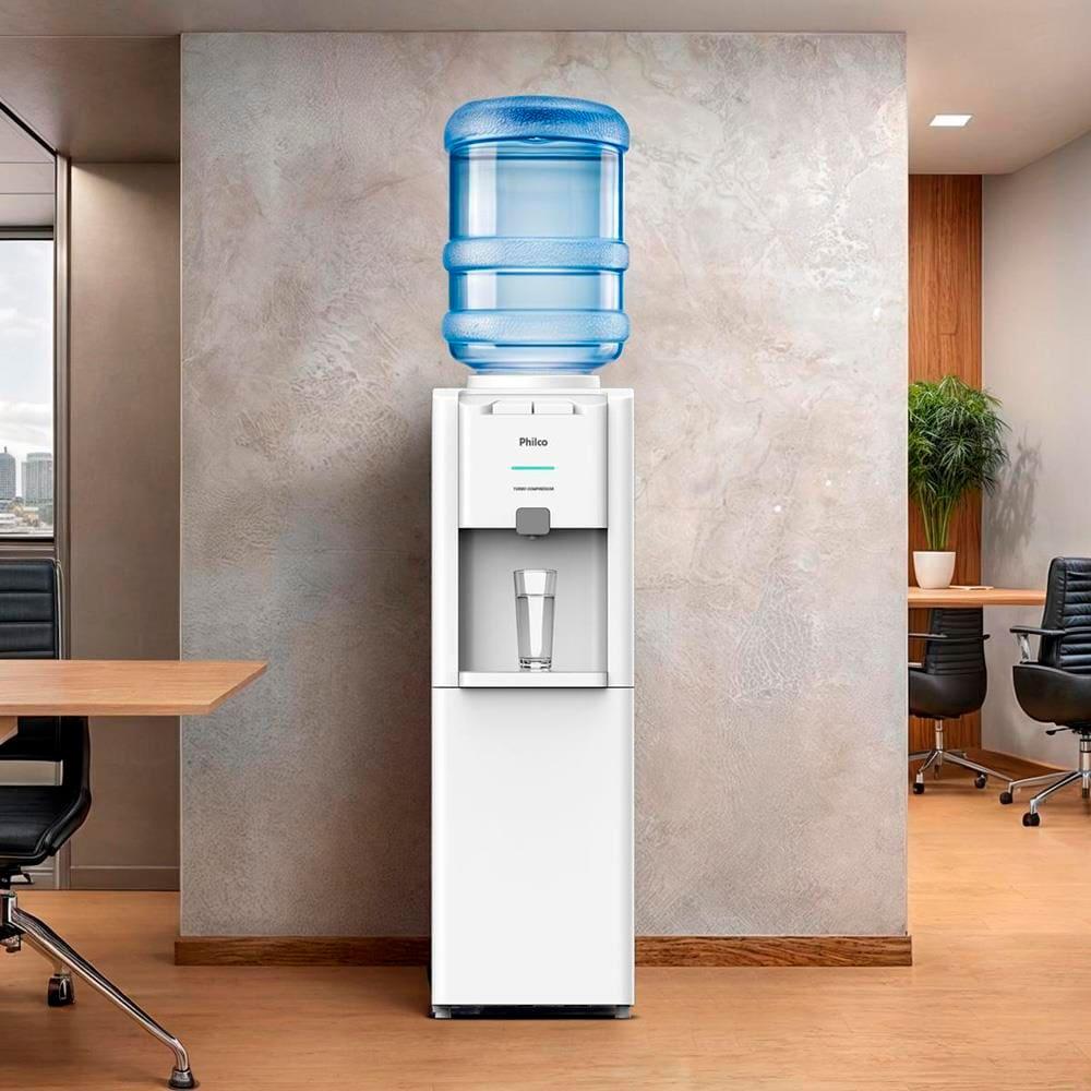 Bebedouro de Água Philco PBE80A com Sistema Eletrônico e Gás Refrigerante R600a - Branco - 7