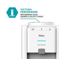Bebedouro de Água Philco PBE80A com Sistema Eletrônico e Gás Refrigerante R600a - Branco - 5