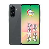 Smartphone Samsung Galaxy A56 5G Preto 128GB, 8GB RAM, Câmera Tripla 50MP, Tela 6.7", IP67, NFC e Recursos AI + Galaxy Fit3 Grafite Display de 1.6" - 2