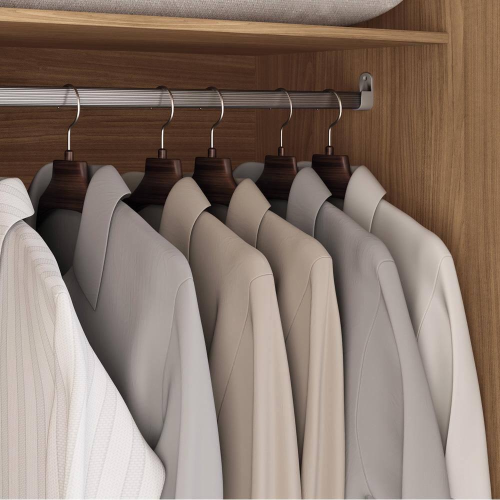Guarda-Roupa Casal Santos Andirá Curitiba com 8 Portas, 4 Gavetas e 5 Prateleiras – 194,4cm de largura - 8