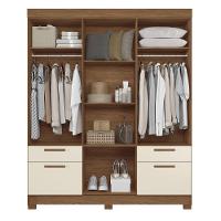 Guarda-Roupa Casal Santos Andirá Curitiba com 8 Portas, 4 Gavetas e 5 Prateleiras – 194,4cm de largura - 5