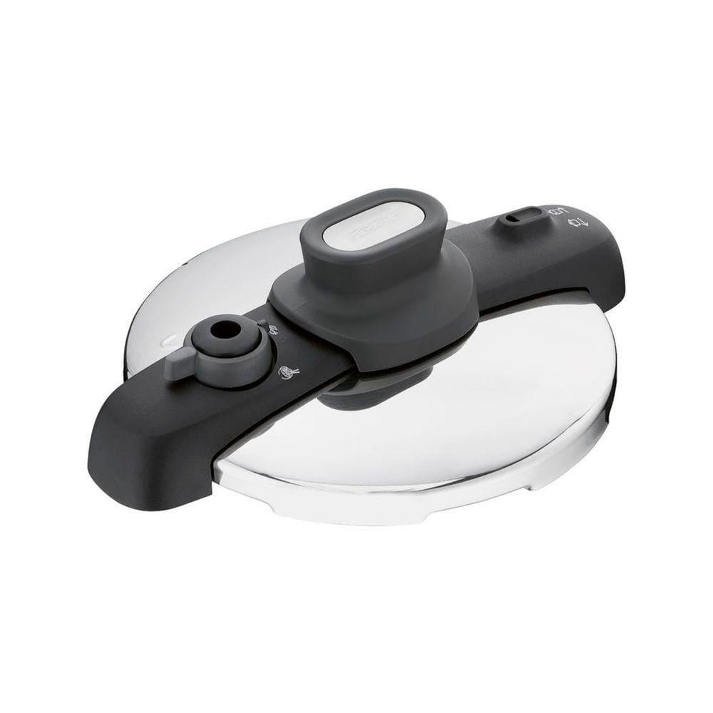 Panela de Pressão T-FAL Opti’Space em Inox com Cesto Vapor - 7 L - 6