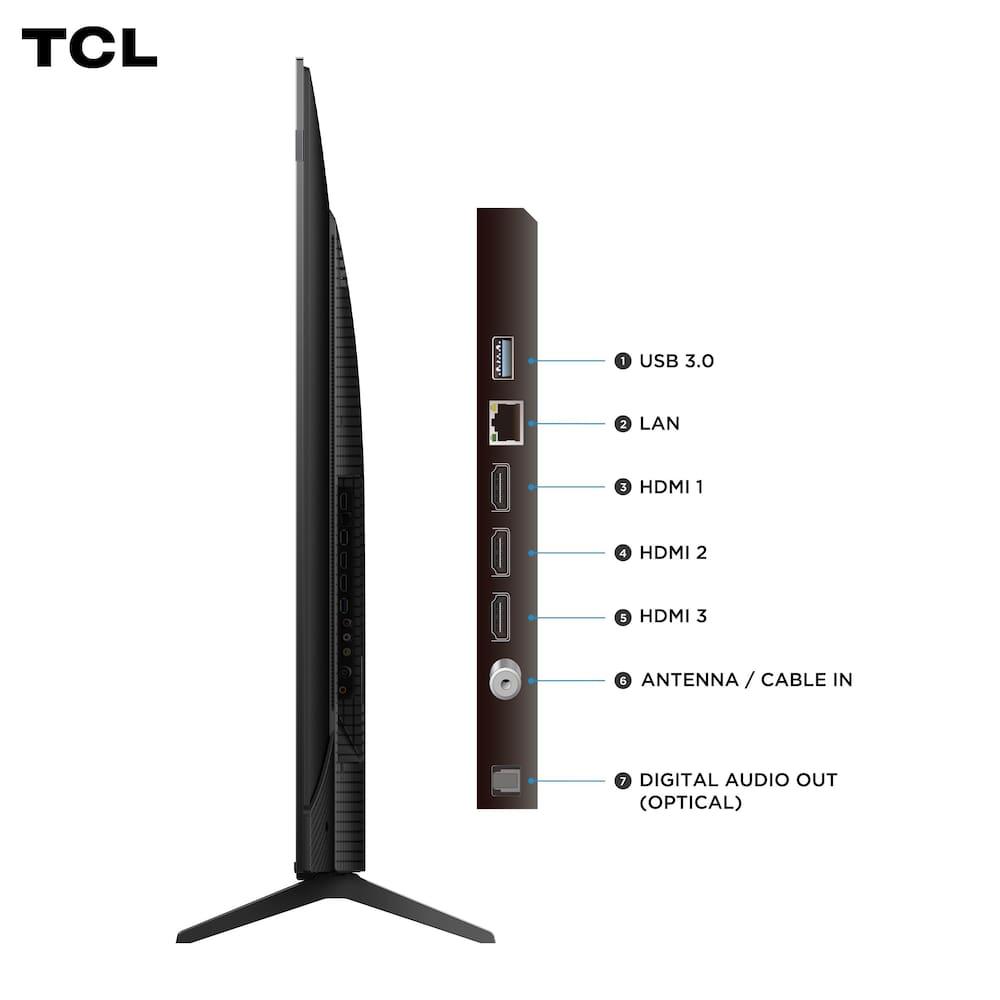 Smart TV 65” TCL QLED 4K Ultra HD 65P7K com Sistema Operacional Google TV, HDR10+, HDMI 2.1, Chromecast built-in, Dolby Vision e Atmos - 18