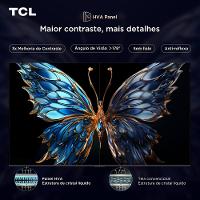 Smart TV 65” TCL QLED 4K Ultra HD 65P7K com Sistema Operacional Google TV, HDR10+, HDMI 2.1, Chromecast built-in, Dolby Vision e Atmos - 15