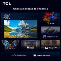 Smart TV 75” TCL QLED 4K Ultra HD 75P7K com Sistema Operacional Google TV, HDR10+, HDMI 2.1, Chromecast built-in, Dolby Vision e Atmos - 13
