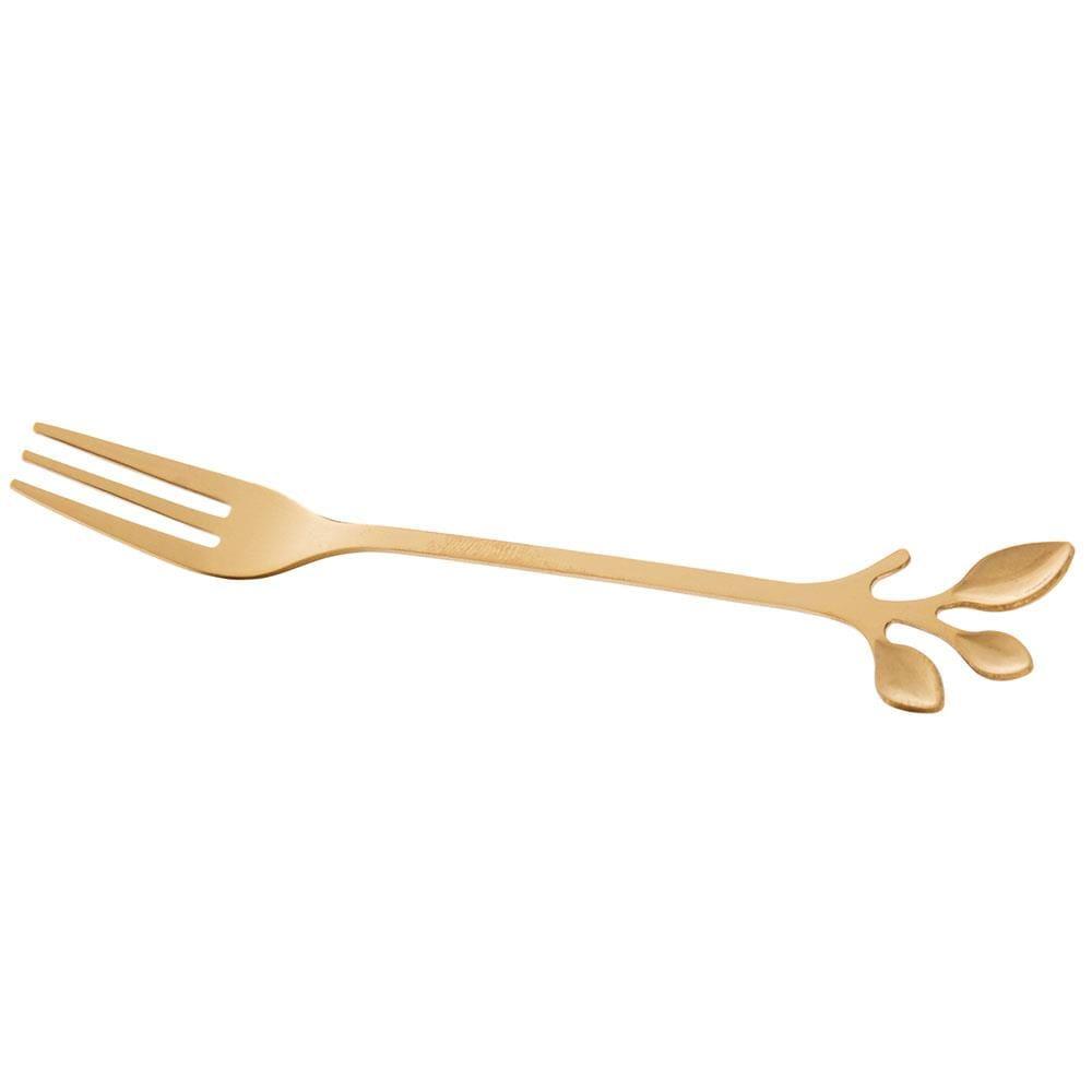 Conjunto Garfos para Aperitivo Wolff Gourmet Dourado - 4 Peças - 2