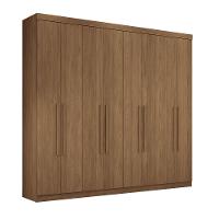 Guarda-Roupa Casal Santos Andirá Master New com 8 Portas, 4 Gavetas e 10 Prateleiras – 238,8cm de largura - 2