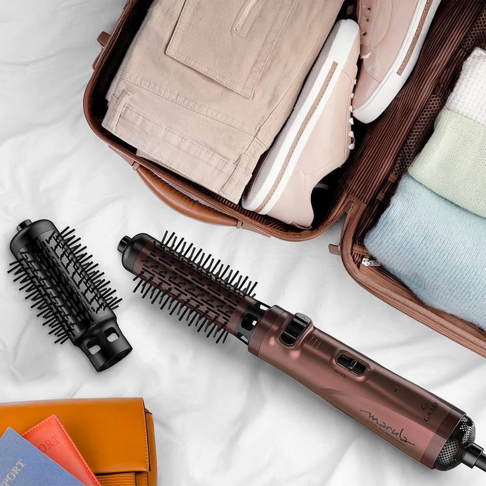 Escova Rotativa Secadora GA.MA Italy Marula com Tecnologia de Óleos Essenciais, 3D Therapy Ultra Ion e Cabo Giratório 360° 1100W Cobre - Bivolt - 9