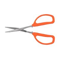 Tesoura para Frutas Tramontina com Lâminas em Aço Inox - 18,6cm - 2